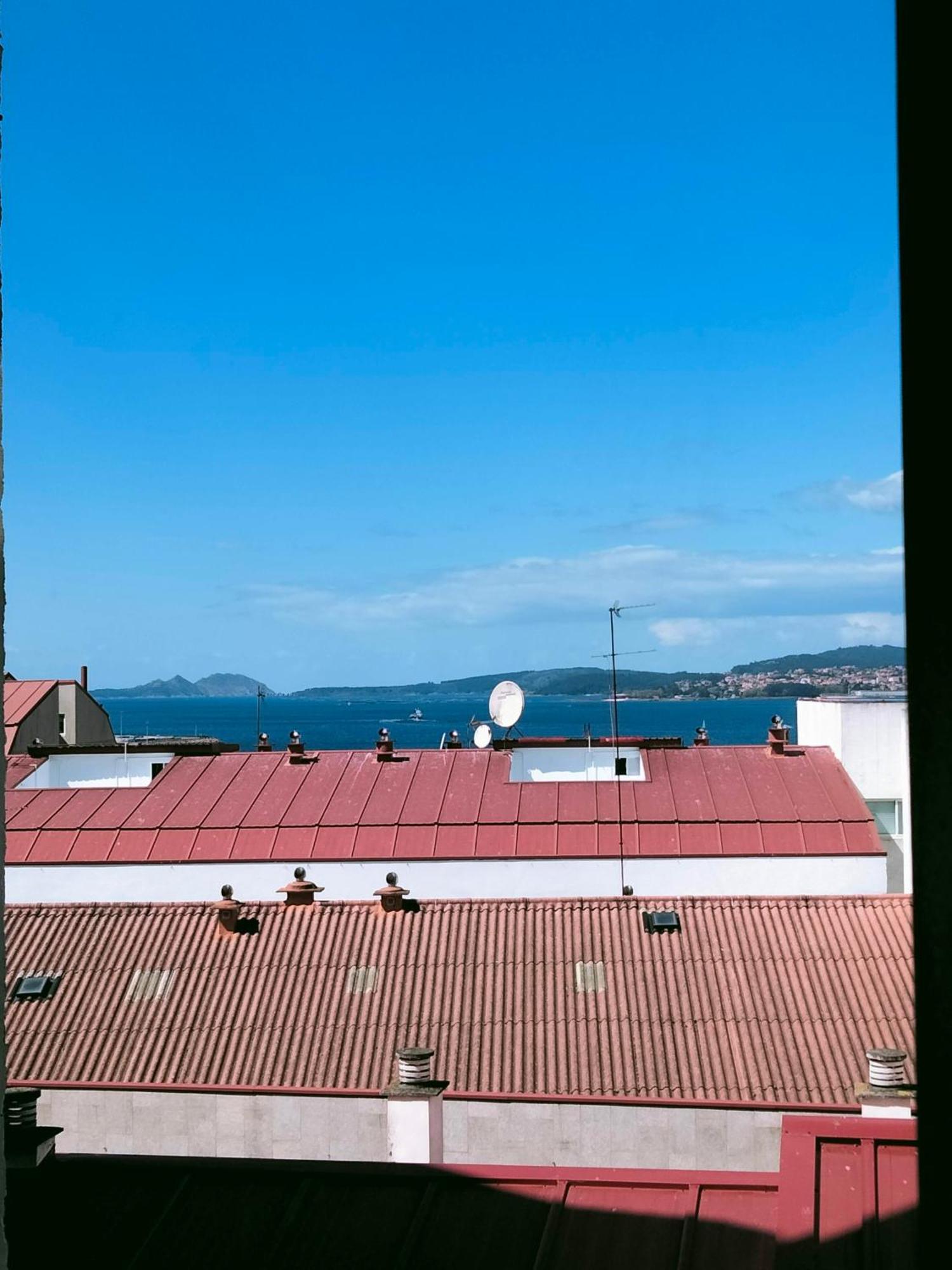 Apartamento Con Garaje Vistas Cies Vigo Kültér fotó